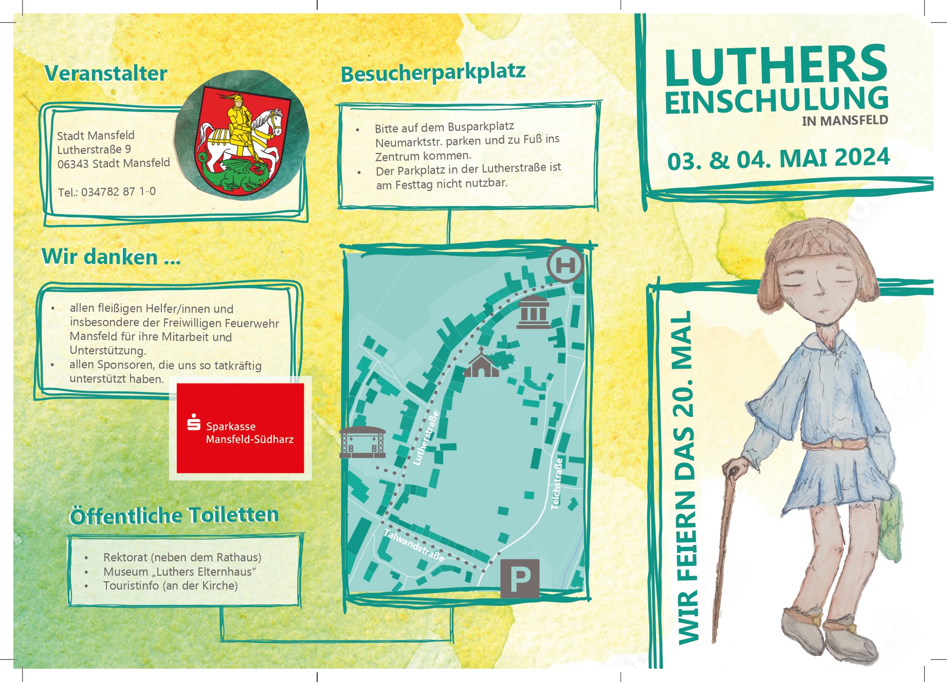 Programm Luthers Einschulung 1